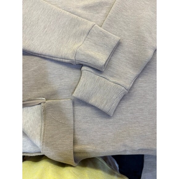 Varley Manning Sweat NWT Taupe Marl Size L - Picture 7 of 7